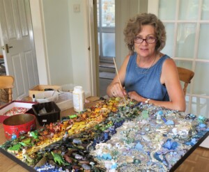 Jane Perkins working