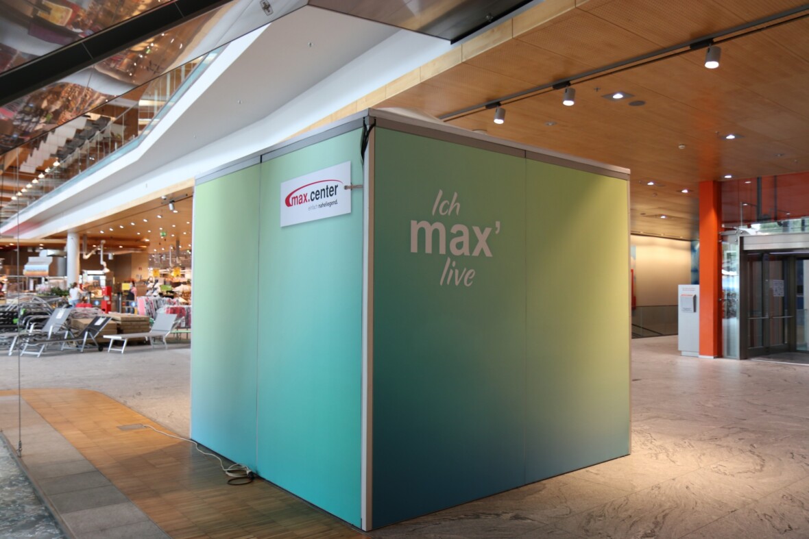 Den eigenen Verein im max.center vorstellen